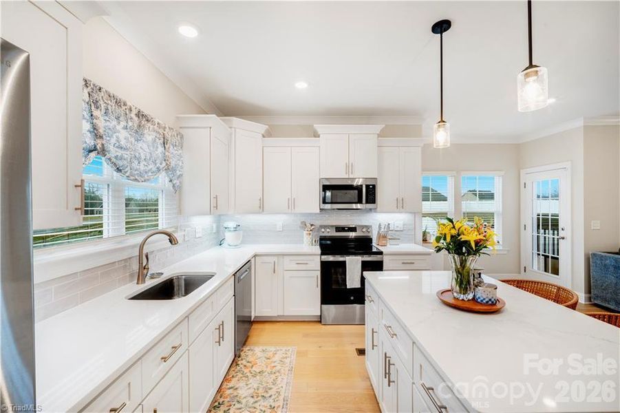 Furnished interior view inside a new home in , Lexington (Image 16).