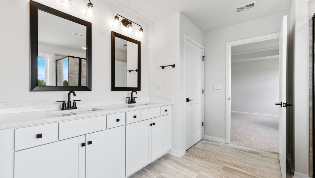 Furnished interior view inside a new home in Seven Oaks, Greenwood (Image 13). Furnished interior view inside a new home in Seven Oaks, Greenwood (Image 13).