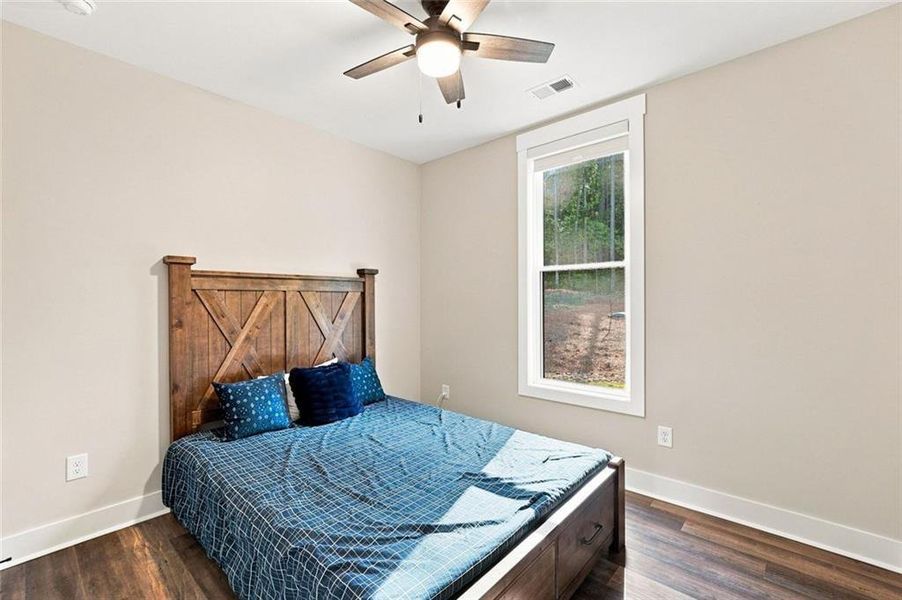 Furnished interior view inside a new home in , Canton (Image 44).