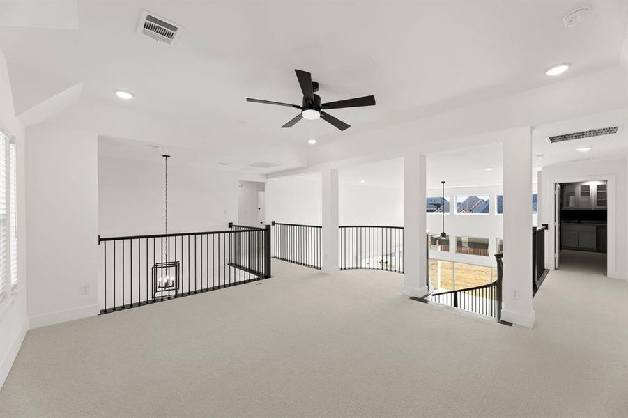 Spacious, unfurnished interior of a new home in Cambridge Estates - Harwood, Prosper (Image 28).