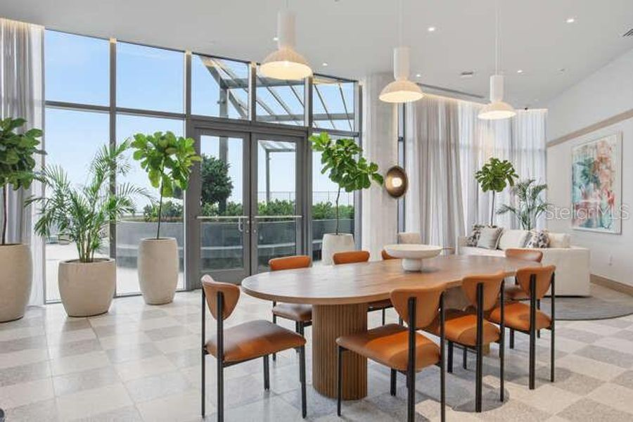 Furnished interior view inside a new home in , Tampa (Image 13).