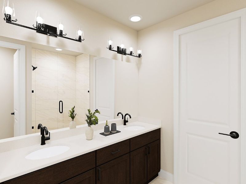 Representative furnished interior of a home built from the Duncan by Tri Pointe Homes in Old Town Village, Waxhaw (Image 13).