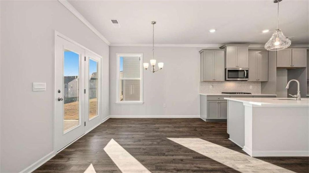 Spacious, unfurnished interior of a new home in Water Oak Estates, Lawrenceville (Image 15). Spacious, unfurnished interior of a new home in Water Oak Estates, Lawrenceville (Image 15).