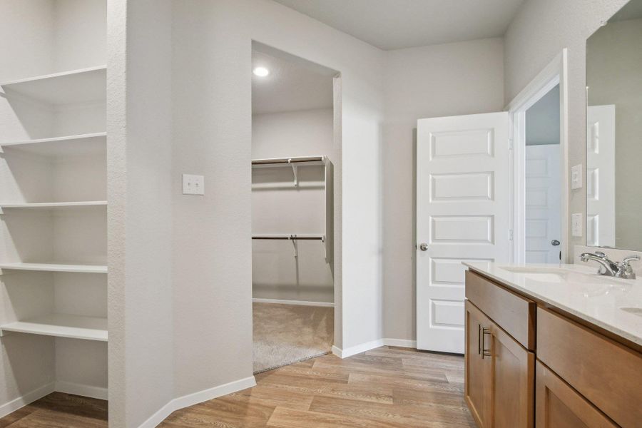 Primary Bath retreat & walk-in shower