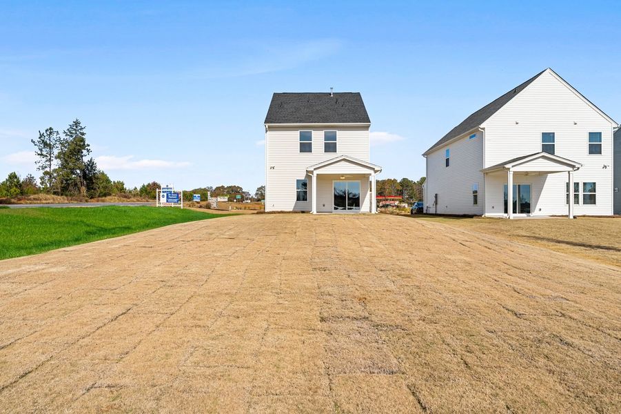 Exterior details and patio area of a home in Tucker Ridge, Pendleton (Image 3).