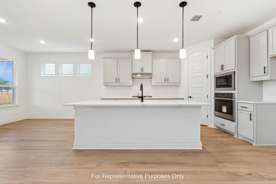 Furnished interior view inside a new home in Barksdale, Leander (Image 8). Furnished interior view inside a new home in Barksdale, Leander (Image 8).
