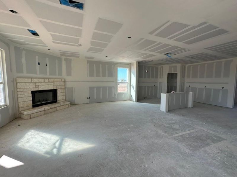 In-progress construction of a new home in Covenant Park, Springtown, TX (Image 13). In-progress construction of a new home in Covenant Park, Springtown, TX (Image 13).