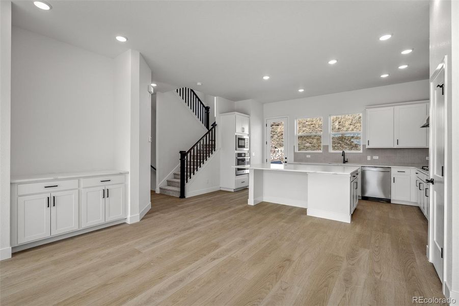 Furnished interior view inside a new home in Trailside at Cottonwood Creek, Colorado Springs (Image 13).