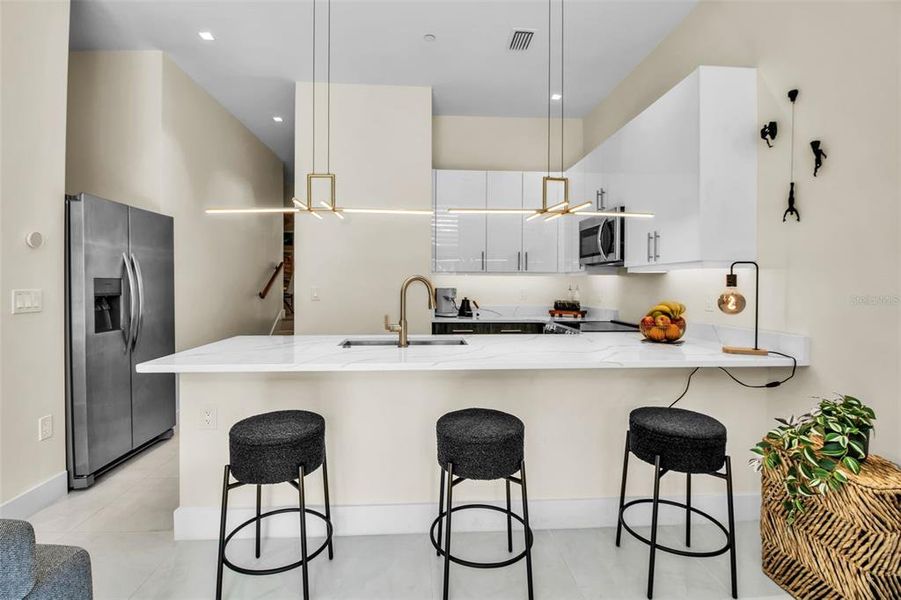 Furnished interior view inside a new home in , Sarasota (Image 19). Furnished interior view inside a new home in , Sarasota (Image 19).