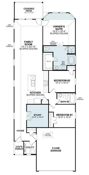 2D floor plan layout of this home in Pinewood at Grand Texas, New Caney, TX (Image 2). 2D floor plan layout of this home in Pinewood at Grand Texas, New Caney, TX (Image 2).