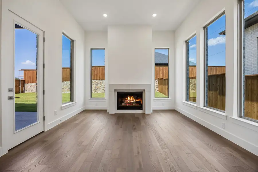 Spacious, unfurnished interior of a new home in The Parks at Wilson Creek, Celina (Image 46). Spacious, unfurnished interior of a new home in The Parks at Wilson Creek, Celina (Image 46).