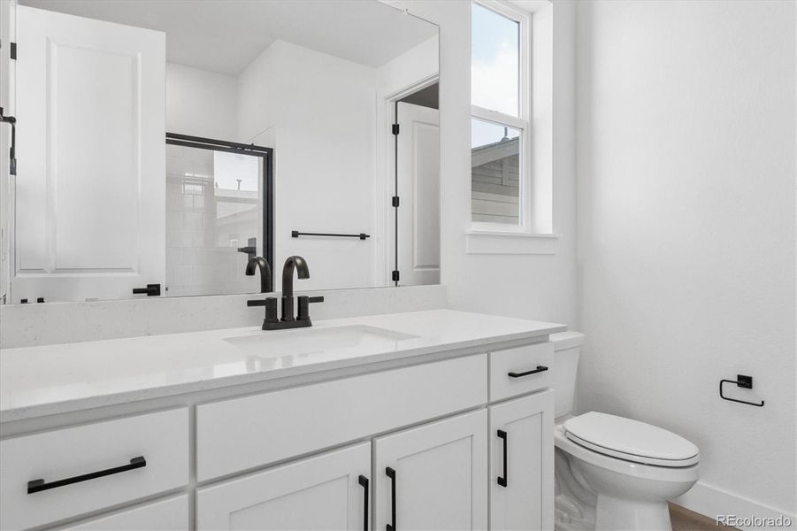 Furnished interior view inside a new home in , Littleton (Image 15).