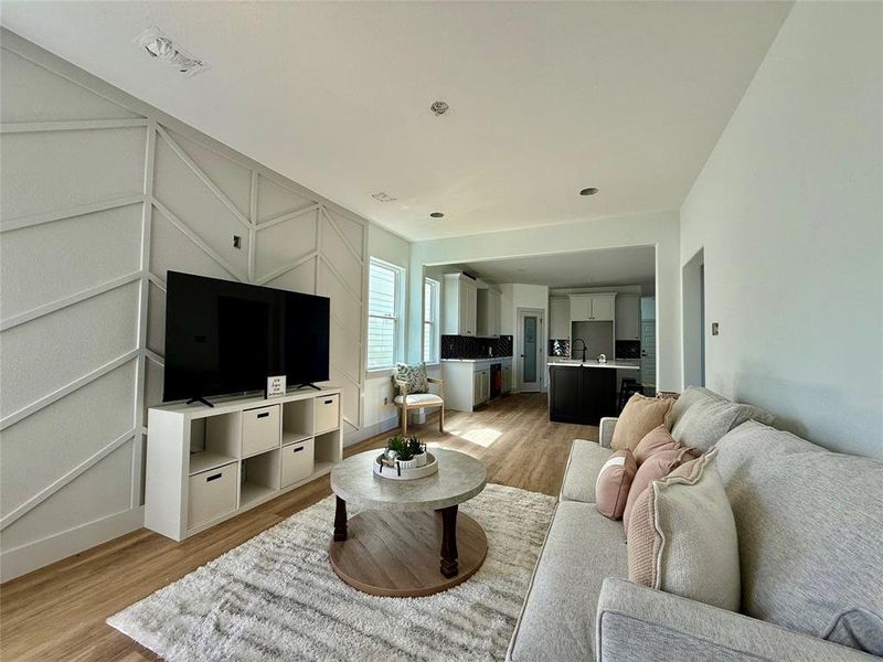 Furnished interior view inside a new home in , Mineral Wells (Image 10).
