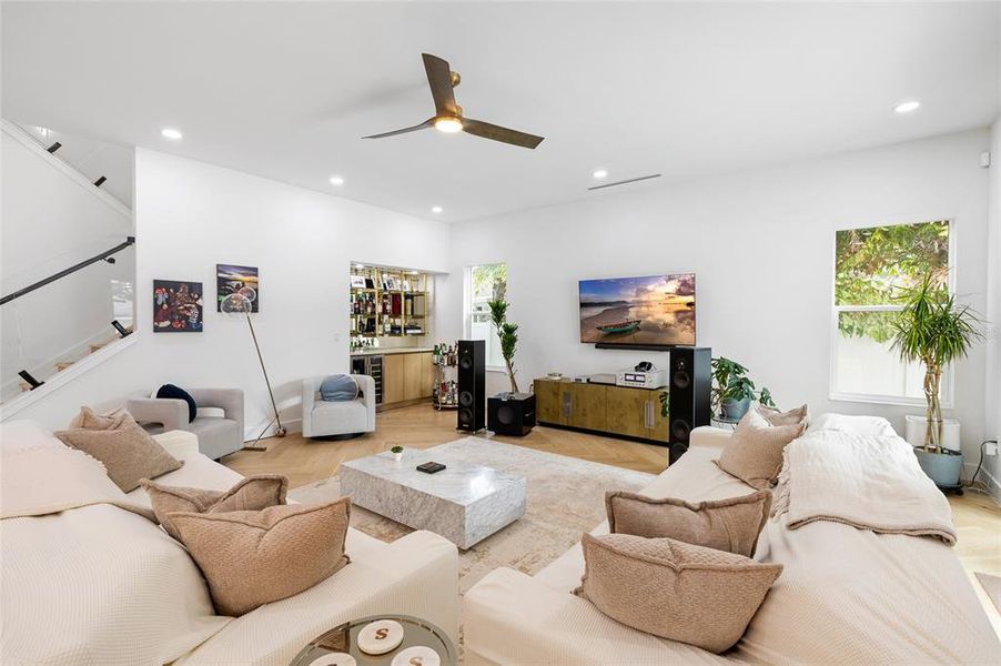 Furnished interior view inside a new home in , Tampa (Image 17).