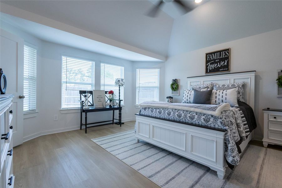 Furnished interior view inside a new home in Pinewood at Grand Texas, New Caney (Image 8).