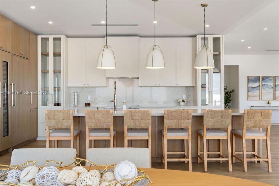 Furnished interior view inside a new home in , Key Largo (Image 52).