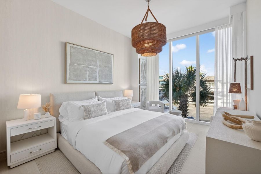 Furnished interior view inside a new home in , Fort Lauderdale (Image 6). Furnished interior view inside a new home in , Fort Lauderdale (Image 6).