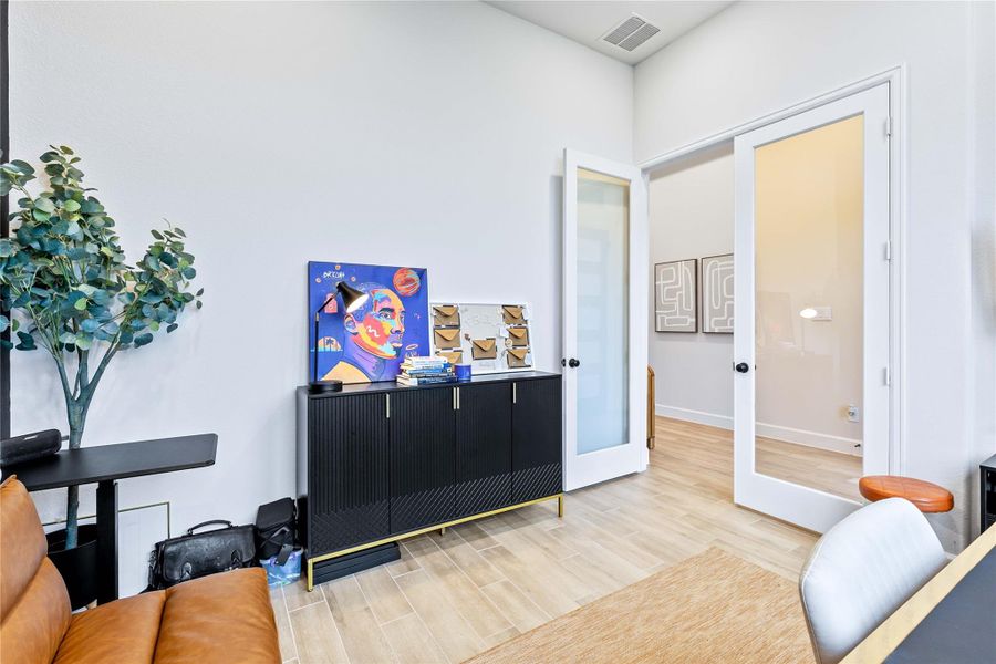 Furnished interior view inside a new home in Marvida, Cypress (Image 11).