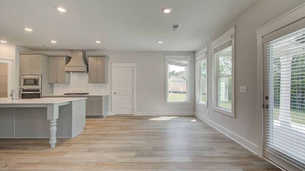 Representative furnished interior of a home built from the Clarity by DRB Homes in Saddleridge, Senoia (Image 13).