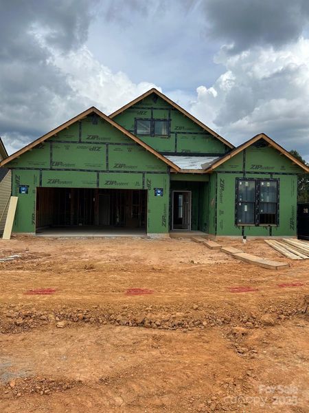 In-progress construction of a new home in , Charlotte, NC (Image 3).