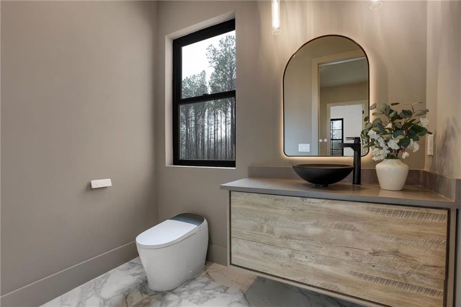 Furnished interior view inside a new home in , Milton (Image 16).