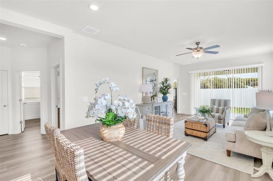 Furnished interior view inside a new home in , Hudson (Image 12).
