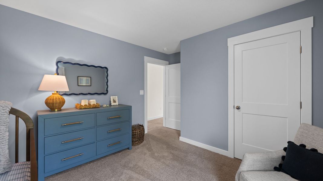 Furnished interior view inside a new home in Lone Oaks Farm, Cleveland (Image 37).