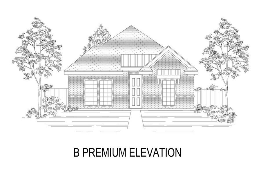 Representative rendering of the exterior for the Caddo R by First Texas Homes (Image 4). Representative rendering of the exterior for the Caddo R by First Texas Homes (Image 4).