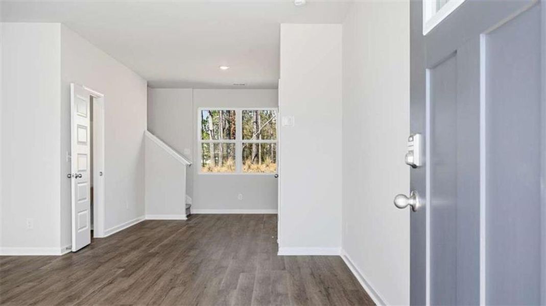 Spacious, unfurnished interior of a new home in Willowbrook, Winder (Image 24). Spacious, unfurnished interior of a new home in Willowbrook, Winder (Image 24).