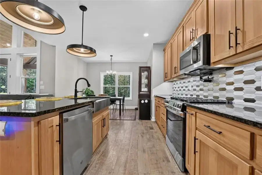 Furnished interior view inside a new home in , Ellijay (Image 12).