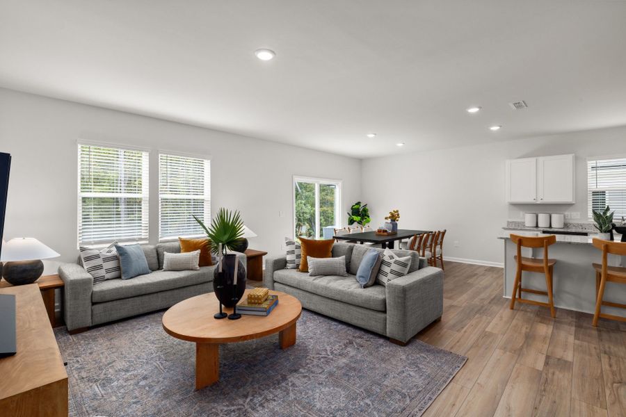 Representative furnished interior of a home built from the Starling by Centex in Carpenter Falls, Durham (Image 15).