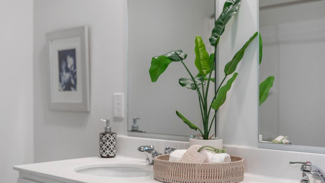 Furnished interior view inside a new home in Marion Village, Santee (Image 13).