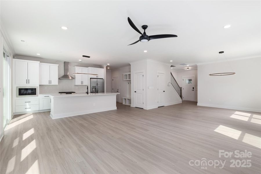 Furnished interior view inside a new home in , Hickory (Image 15).