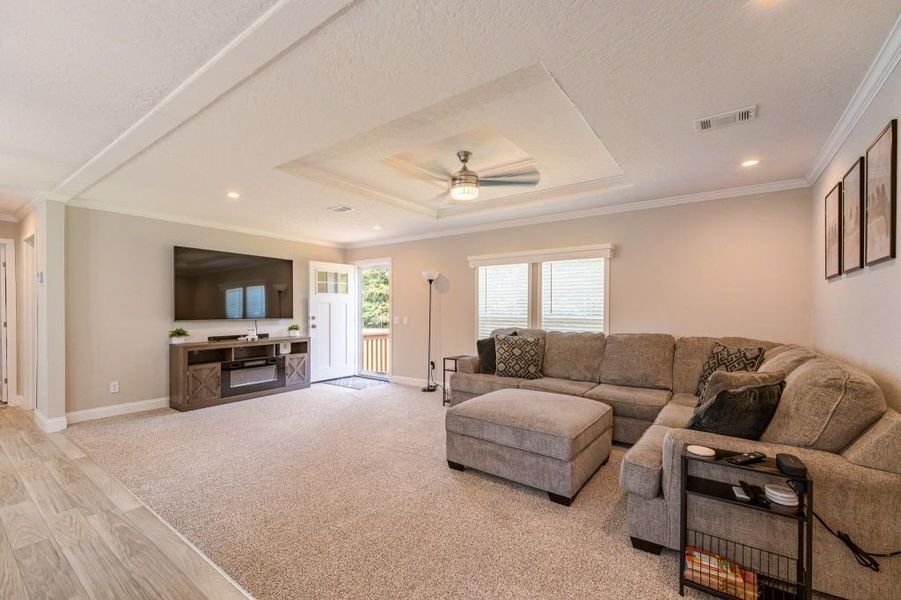 Furnished interior view inside a new home in , Madison (Image 6).