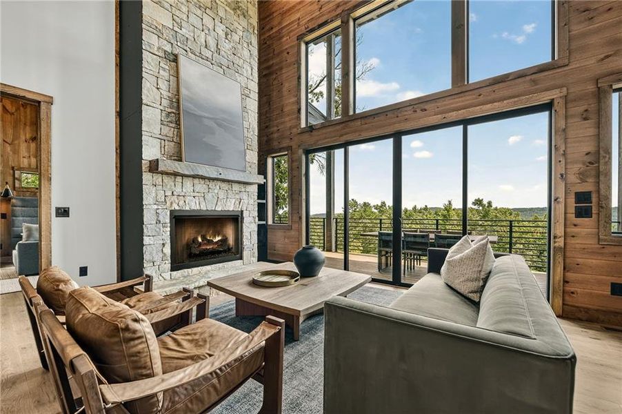 Exterior details and patio area of a home in , Morganton (Image 3).