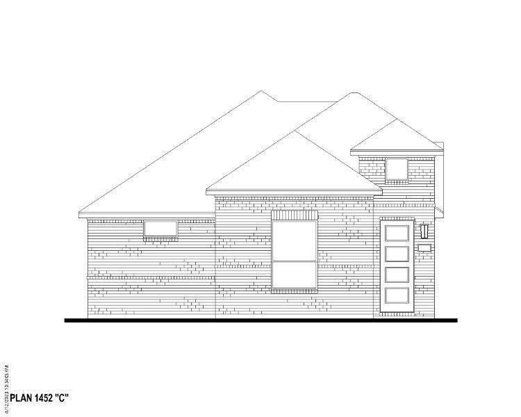 Plan 1452 Elevation C