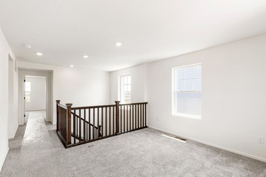 Spacious, unfurnished interior of a new home in Windsong, Thornton (Image 14). Spacious, unfurnished interior of a new home in Windsong, Thornton (Image 14).