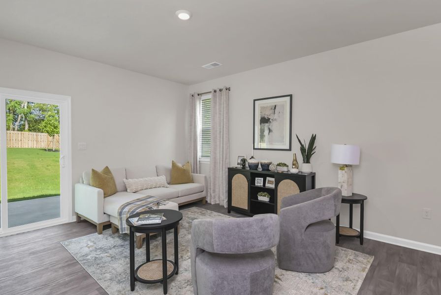 Furnished interior view inside a new home in Mulberry Landing, Orangeburg (Image 16).