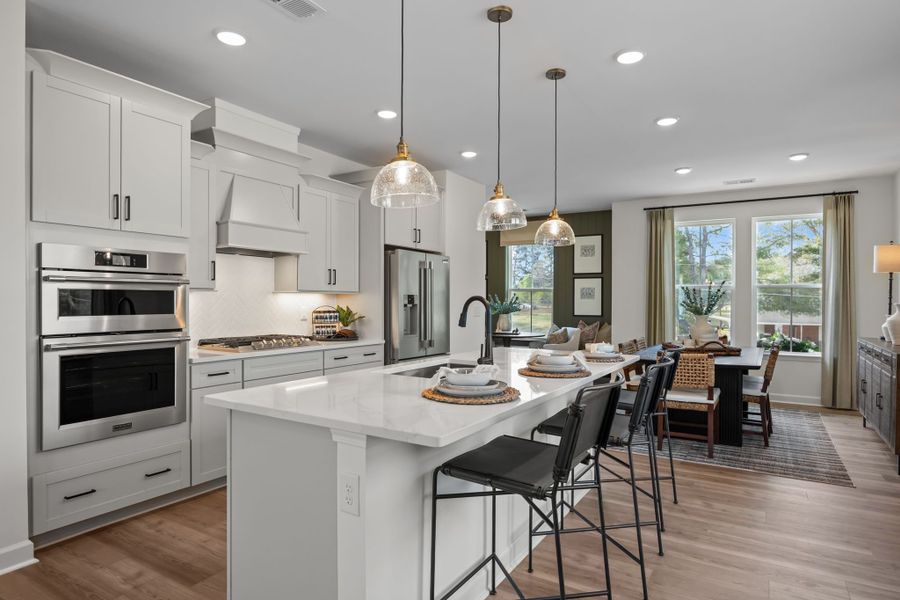 Representative furnished interior of a home built from the The Mitchell Exterior by Davidson Homes LLC in Summers Walk, Davidson (Image 6).