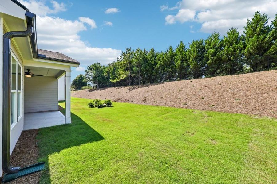 Exterior details and patio area of a home in Sutton’s Landing, Statham (Image 21).