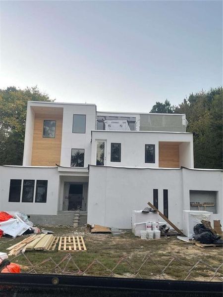 In-progress construction of a new home in , Atlanta, GA (Image 14). In-progress construction of a new home in , Atlanta, GA (Image 14).