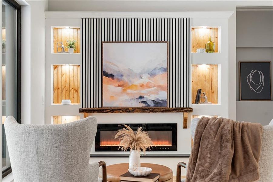 Furnished interior view inside a new home in , Dawsonville (Image 8).