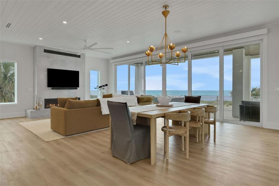 Furnished interior view inside a new home in , Flagler Beach (Image 14).