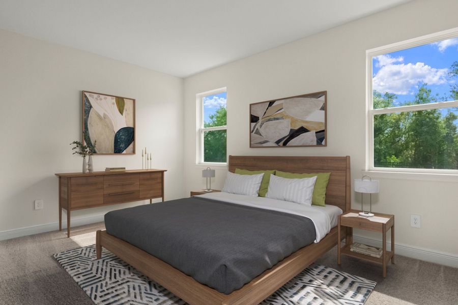 Furnished interior view inside a new home in Windwater, Parrish (Image 9).
