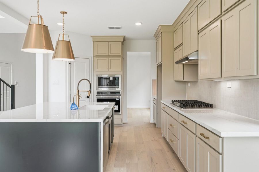 Furnished interior view inside a new home in Sienna 45', 50', Missouri City (Image 7).