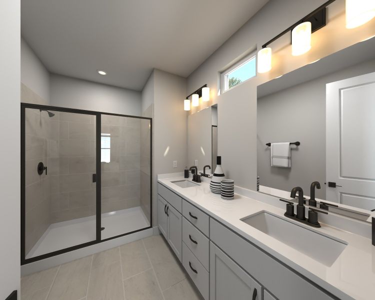 Furnished interior view inside a new home in Sycamore Grove, Murfreesboro (Image 7).