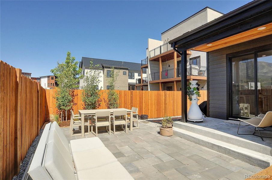 Exterior details and patio area of a home in , Salida (Image 22). Exterior details and patio area of a home in , Salida (Image 22).