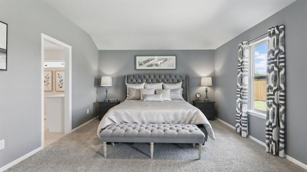 Furnished interior view inside a new home in Lonestar at Liberty Trails, Fort Worth (Image 30).