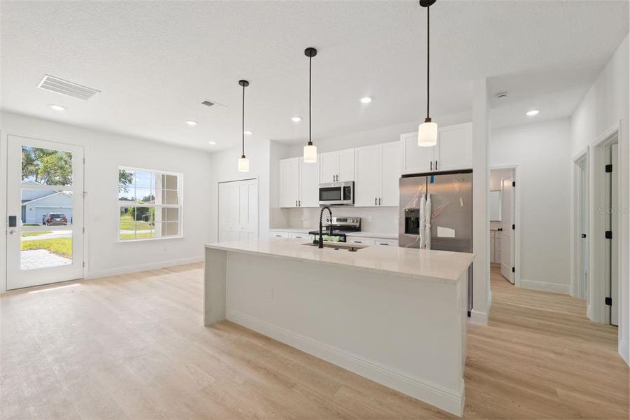 Furnished interior view inside a new home in , Ocala (Image 10). Furnished interior view inside a new home in , Ocala (Image 10).
