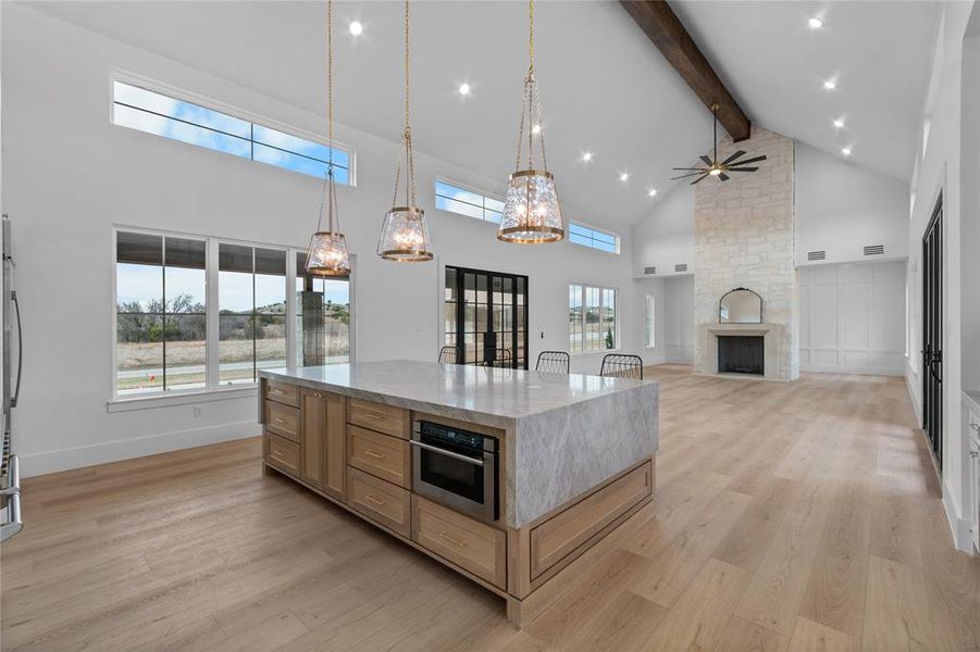Furnished interior view inside a new home in , Cresson (Image 7).